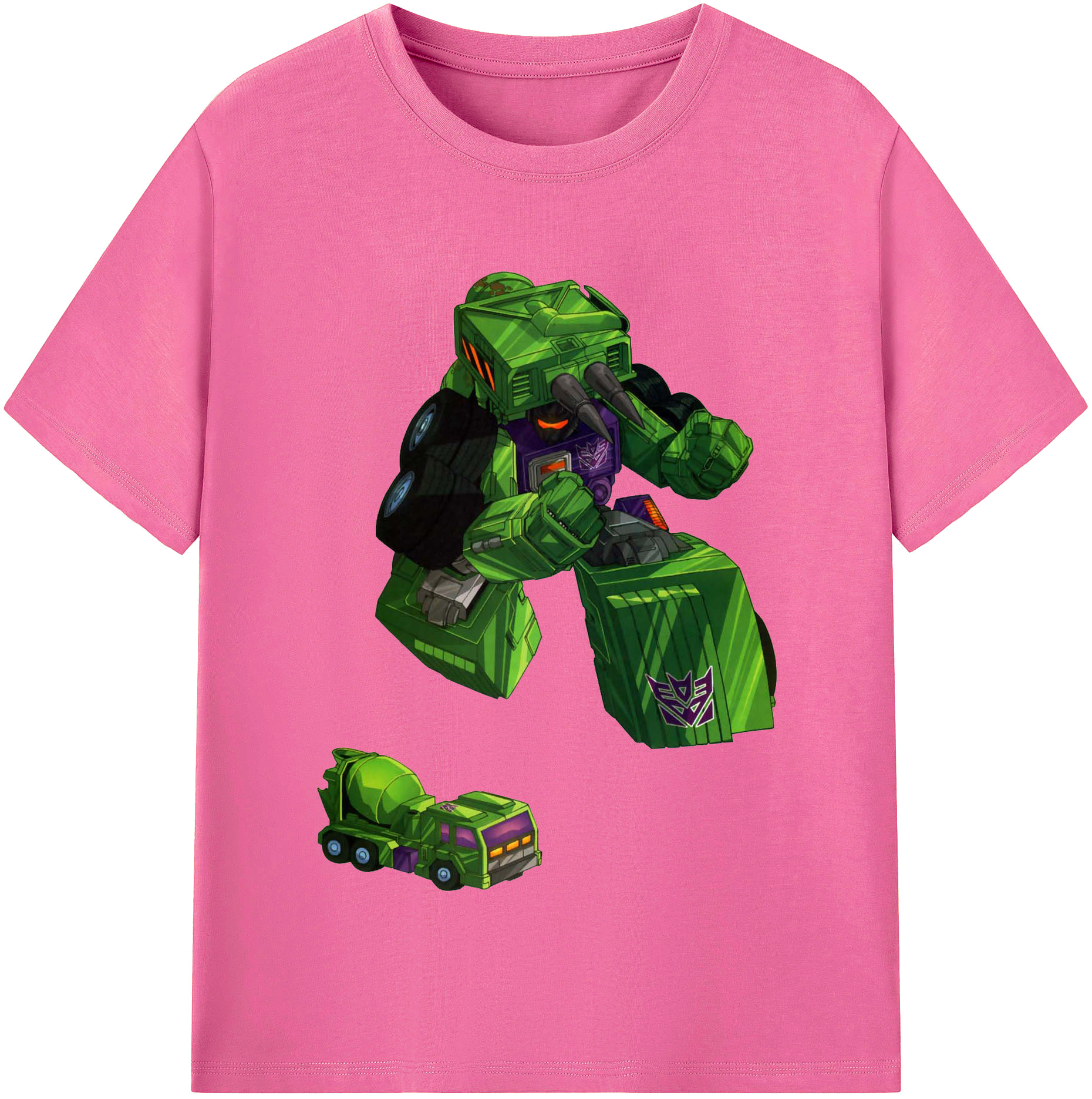 （画像用）  レディースカジュアルプリントTシャツ（綿100％）